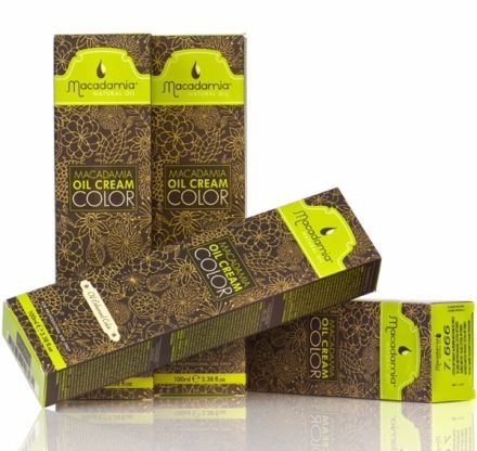 Macadamia oil cream color краситель для волос