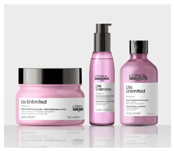 Loreal серия для гладкости волос