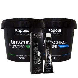 Kapous осветлители, окислители и вспомогательные средства