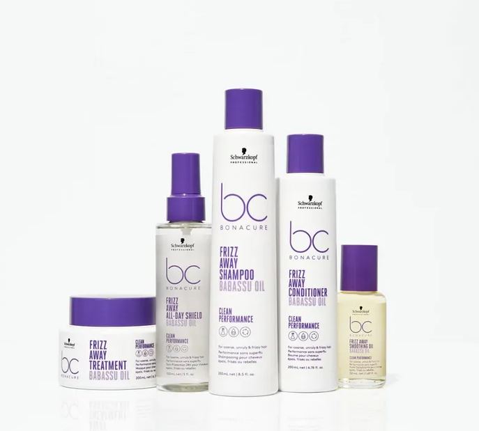 Bonacure frizz away для жёстких, вьющихся и непослушных волос