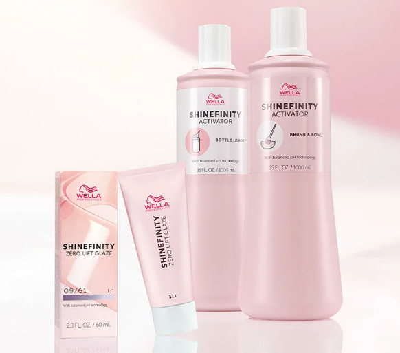 Wella shinefinity цветное глазирование