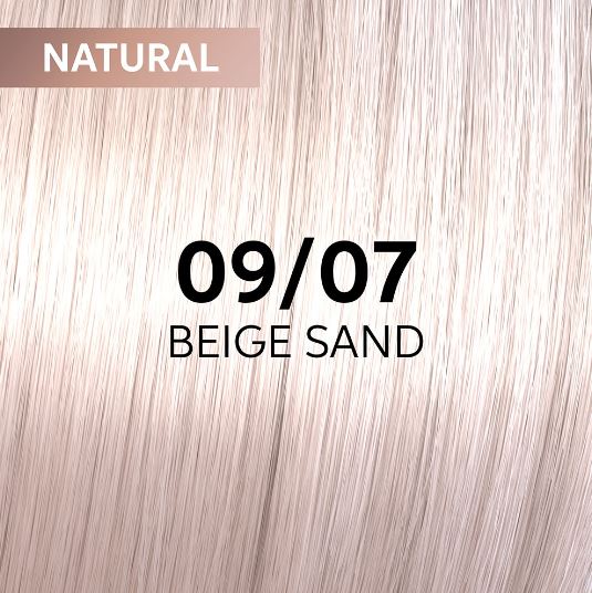 Wella shinefinity гель-крем краска 09/07 бежевый песок 60мл мил