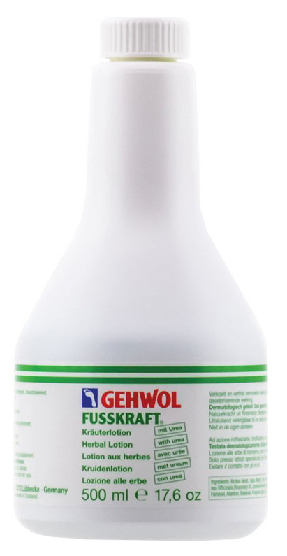 Gehwol лосьон травяной фусскрафт 500мл фор