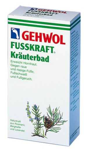 Gehwol fusskraft ванна травяная для ног и тела 400г фор