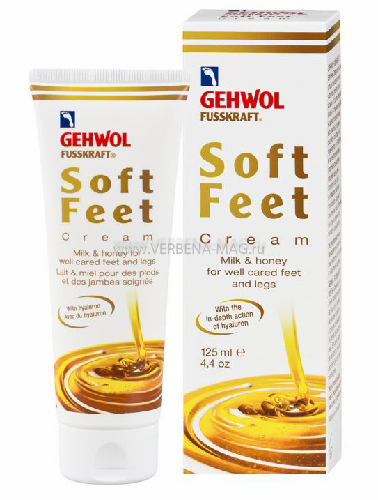 Gehwol крем шелковый молоко и мед 125мл (г)