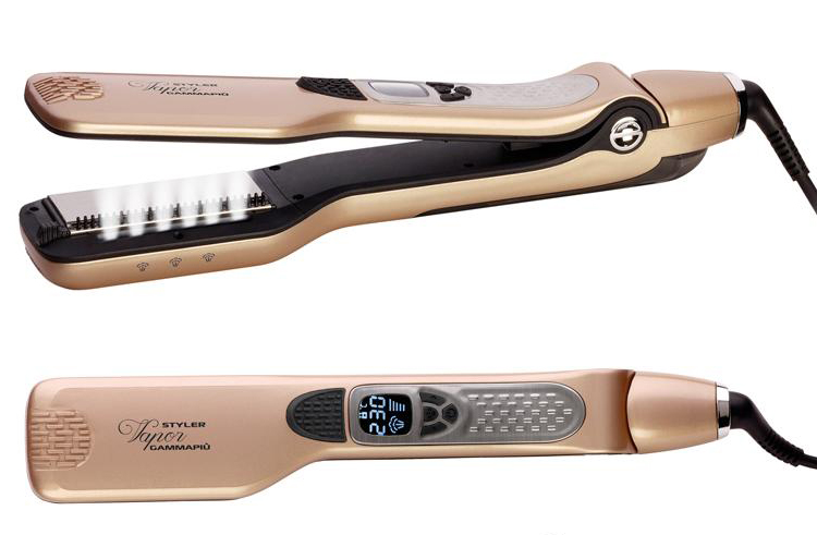 _ Gamma piu щипцы выпрямители с паром vapor styler Х