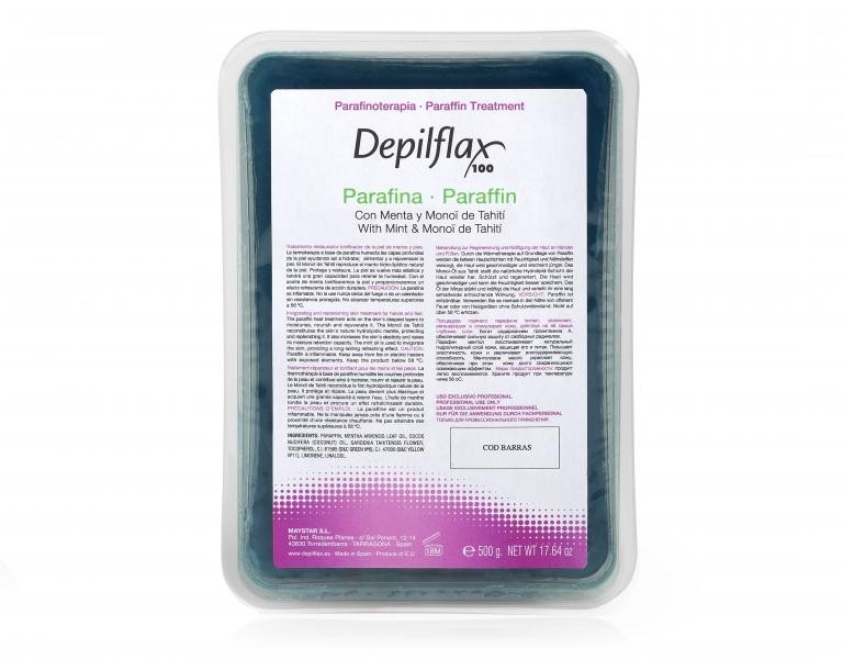 Depilflax парафин ментол таити для рук и ног 500 гр (а)