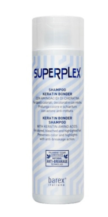 Barex superplex шампунь кератин бондер 250мл