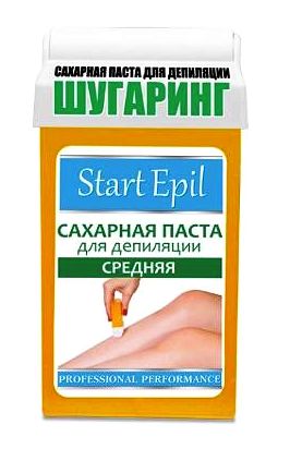 Aravia start epil картридж сахарная паста мини средняя 100гр (р)