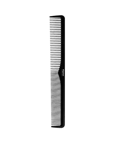 Kapous расческа парикмахерская carbon fiber 181х24 мм
