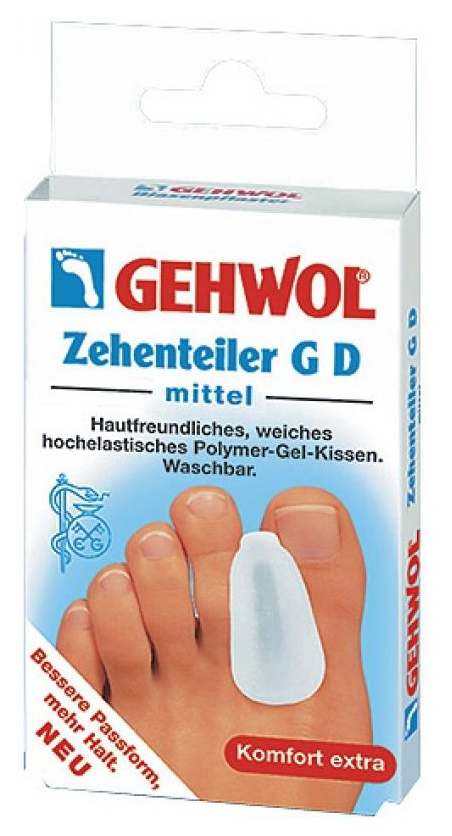 Gehwol гель-корректор для большого пальца g d 3шт в уп (пл)
