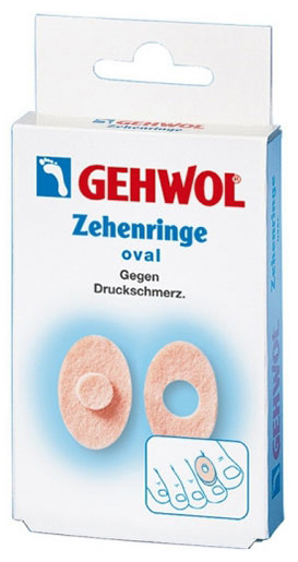 Gehwol toe rings oval овальные кольца для пальцев 9шт (пл)