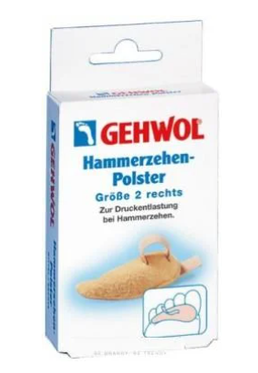 Gehwol подушка под пальцы ног N2 большая левая 1шт (пл)