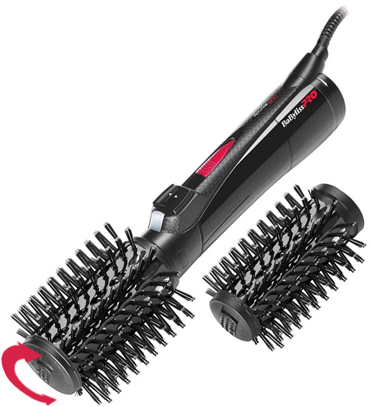 _ Babyliss pro фен-плойка керамическая с системой ионизации 2770Е 800W (брашинги 40мм и 50мм) (х)