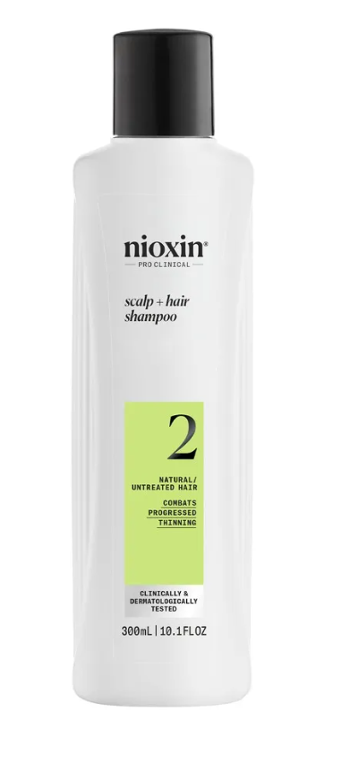 Nioxin система 2 очищающий шампунь 300мл NEW_АКЦИЯ_8