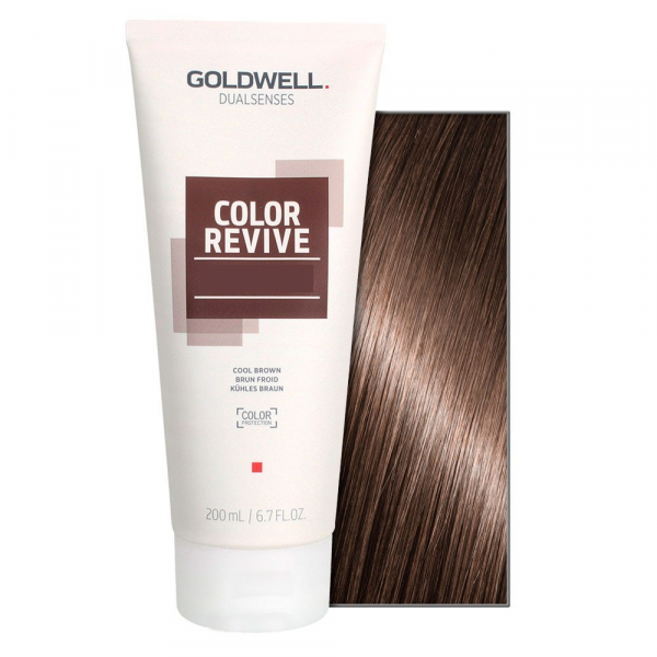 Gоldwell dualsenses color revive тонирующий шампунь cool brown 250 мл фор