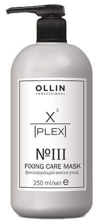 Ollin xplex №3 фиксирующая маска уход 250мл
