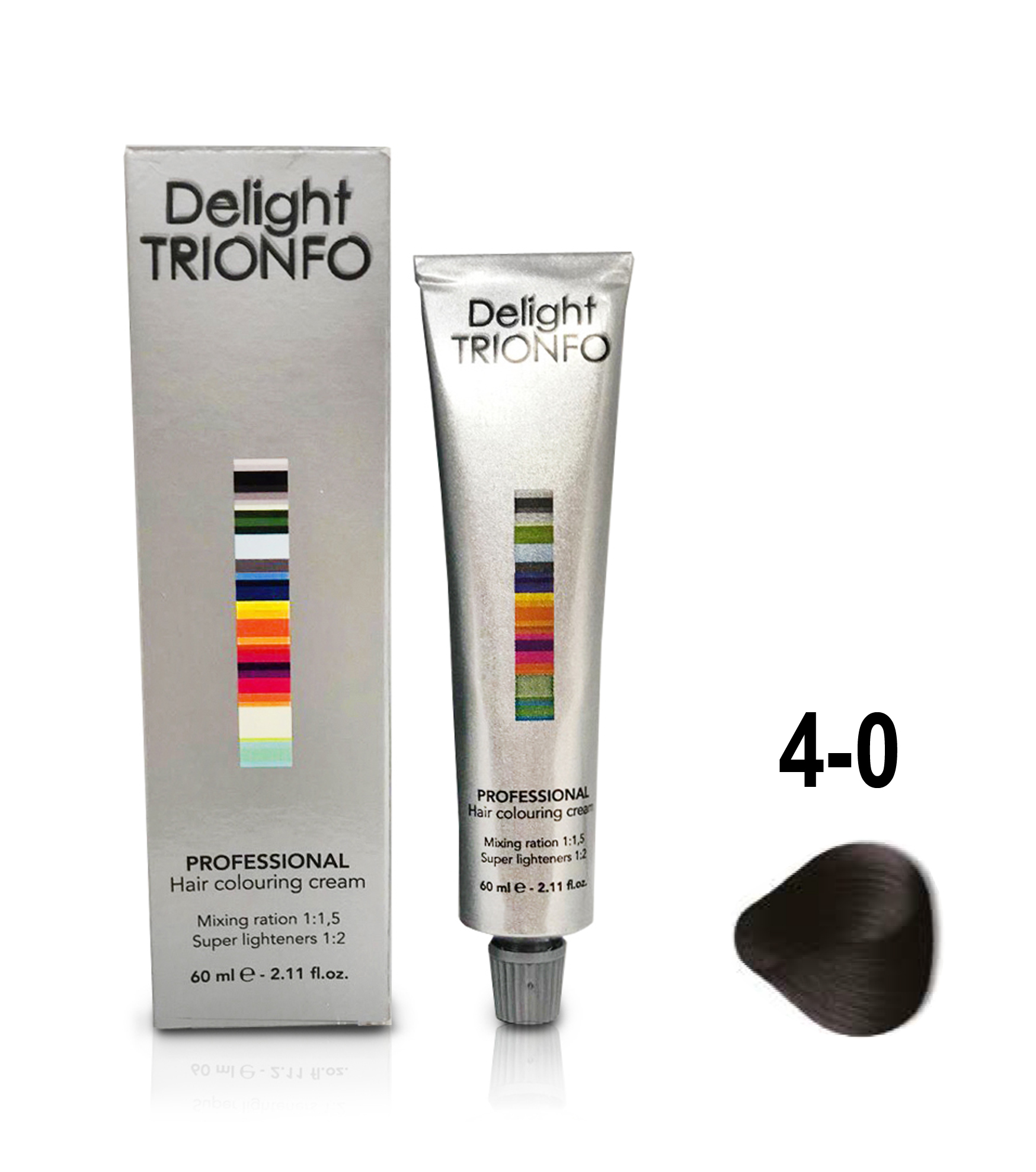 Constant delight trionfo стойкая крем-краска 4-0 60мл