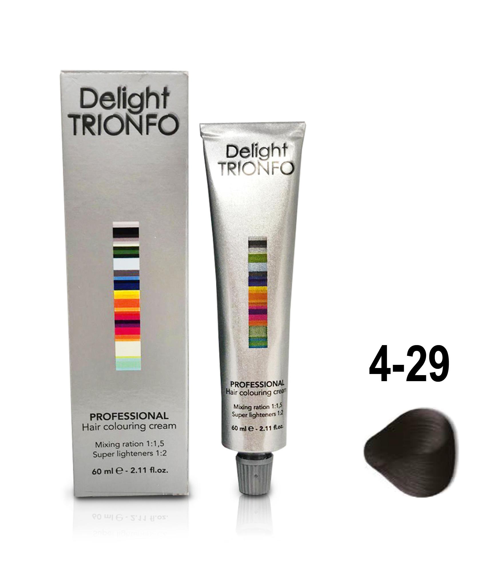 Constant delight trionfo стойкая крем-краска 4-29 60мл