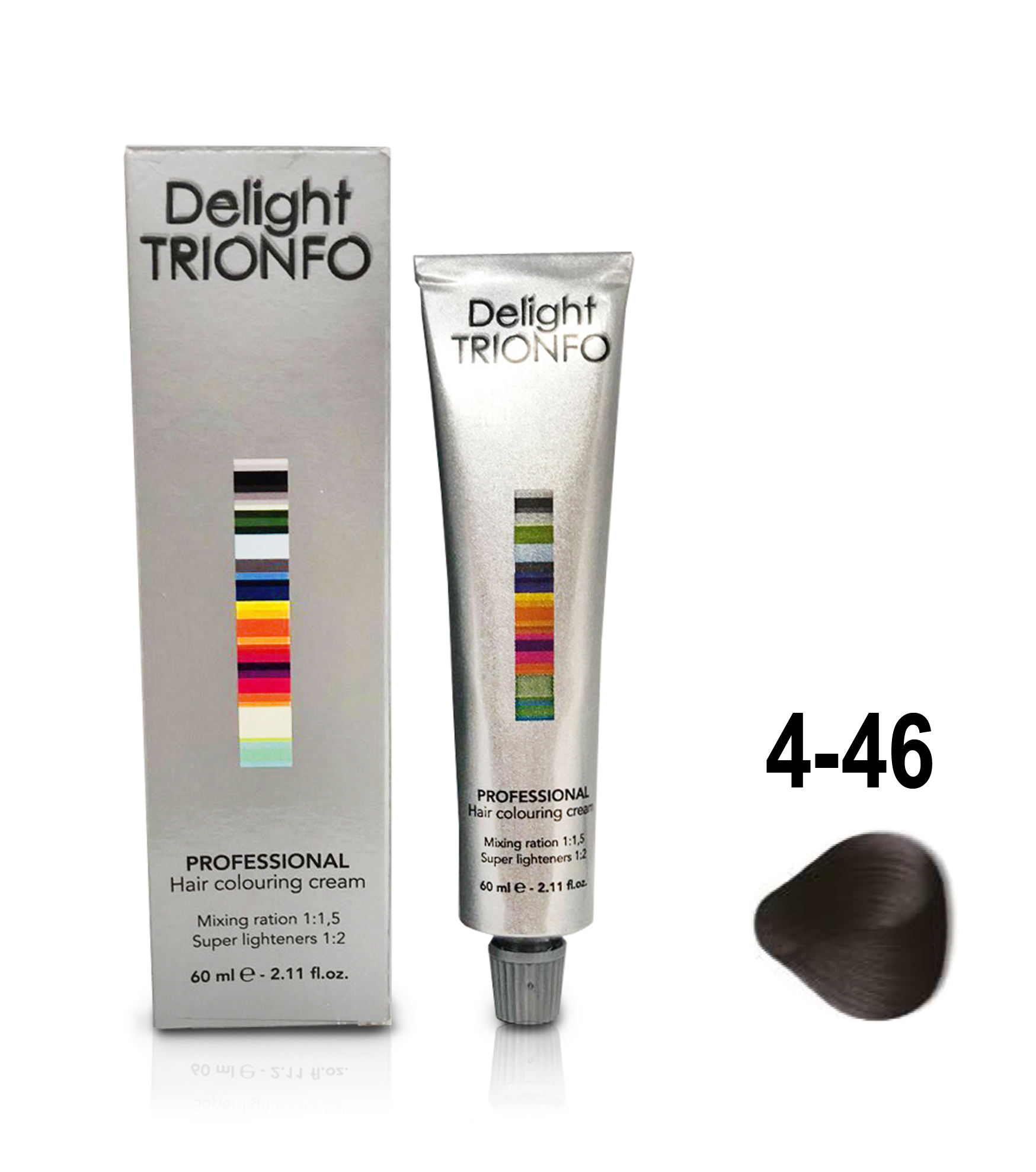 Constant delight trionfo стойкая крем-краска 4-46 60мл