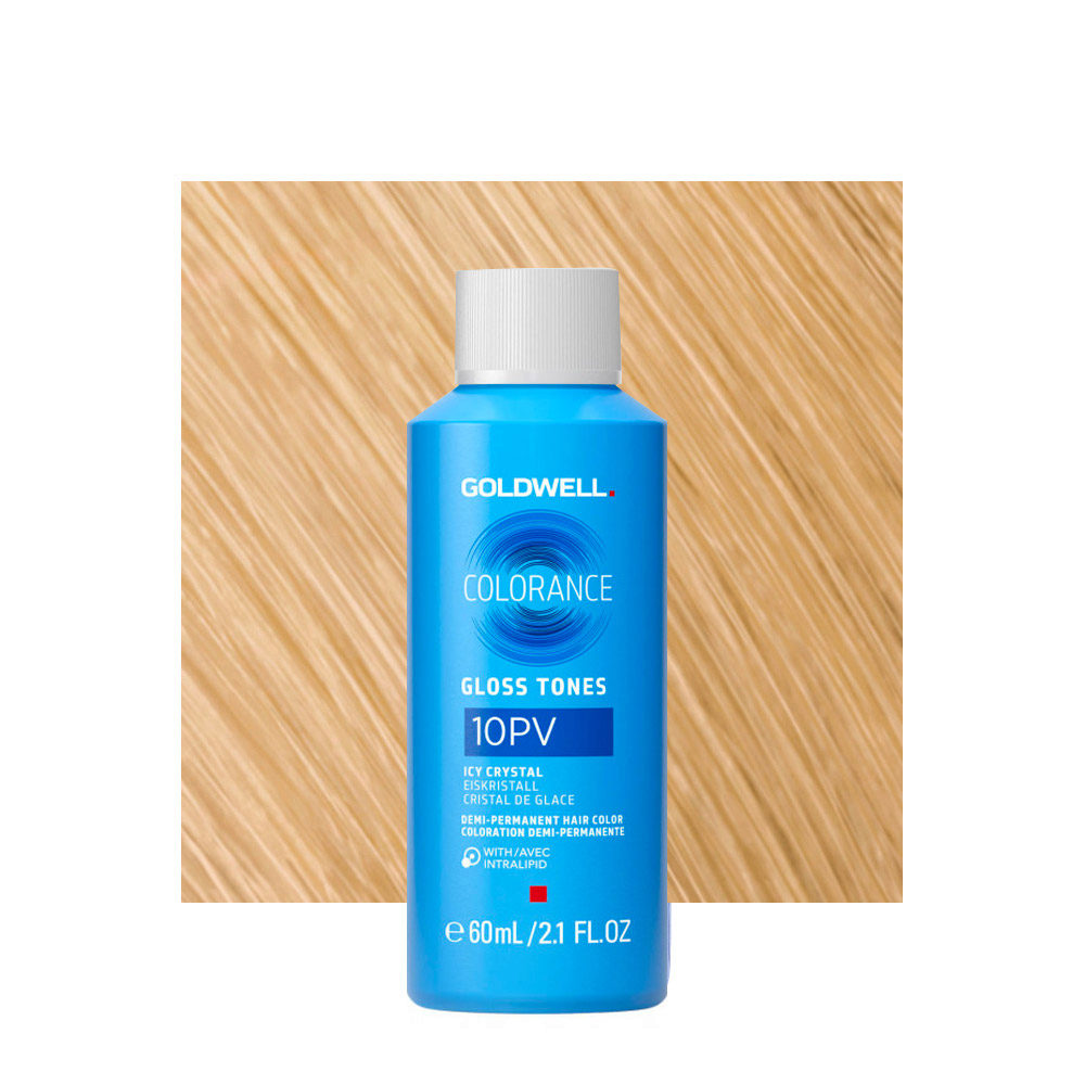 Gоldwell colorance gloss tones 10pv ледяной кристалл 60 мл фор