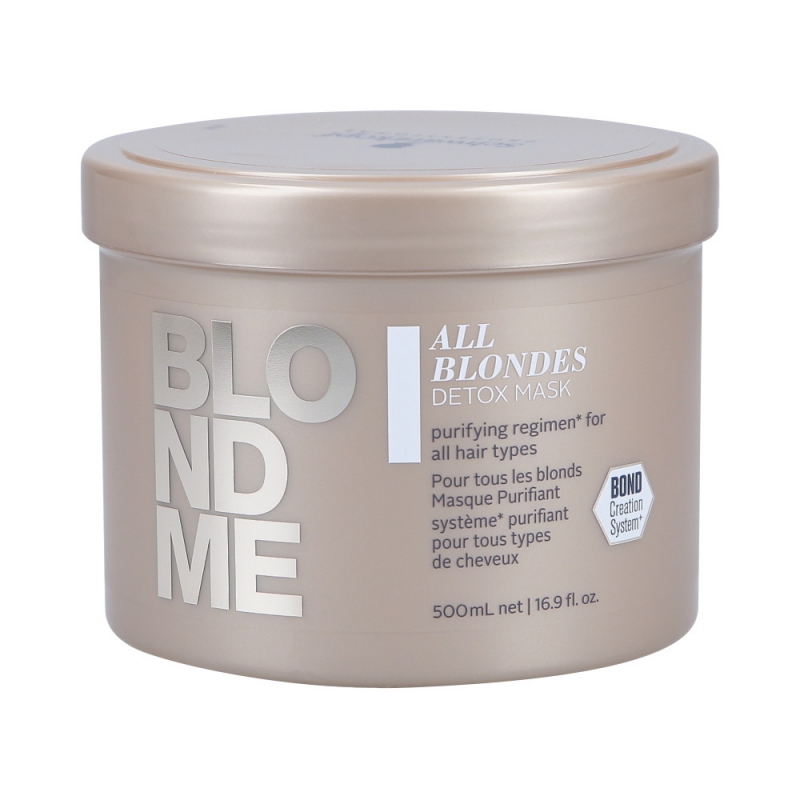 Blondme all blondes detox маска для волос всех типов блонд 500 мл ^^