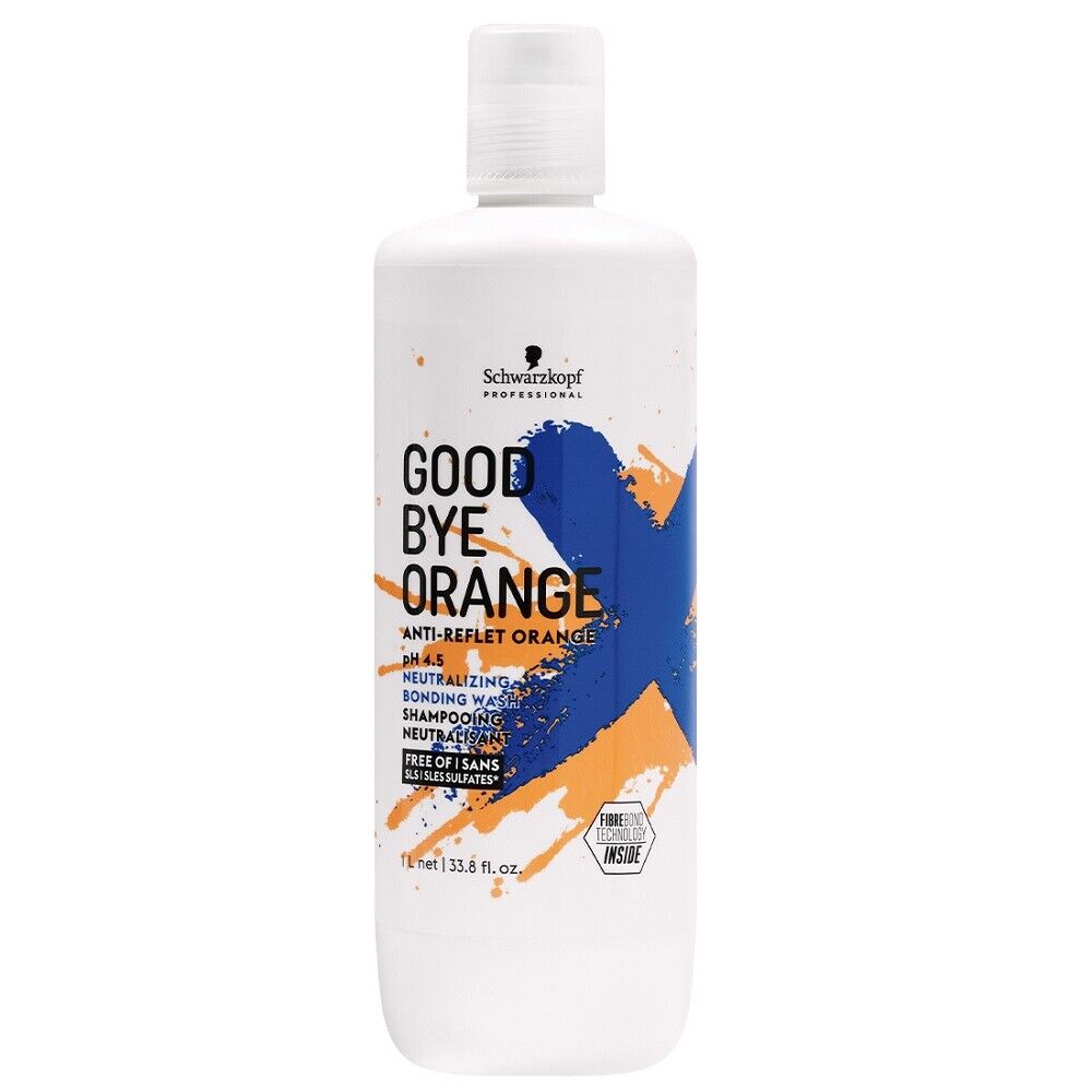 Schwarzkopf нейтрализующий шампунь для волос goodbye orange 1000 мл