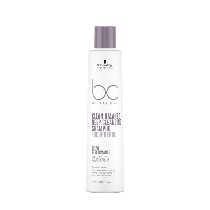Bonacure clean balance шампунь для глубокого очищения 250 мл рес