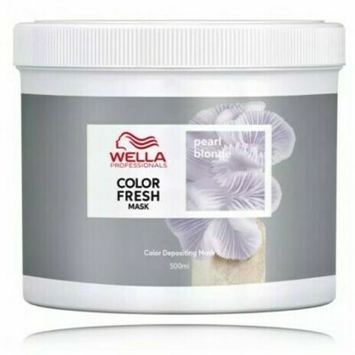 Wella color fresh маска оттеночная жемчужный блонд pearl blonde 500мл ДГ