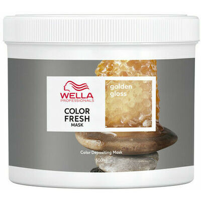 Wella color fresh маска оттеночная золотой блеск golden gloss 500мл_АКЦИЯ_20