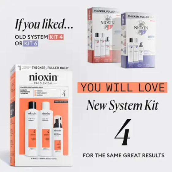 Nioxin система XXL 4 набор 300мл+300мл+100мл NEW (дг)