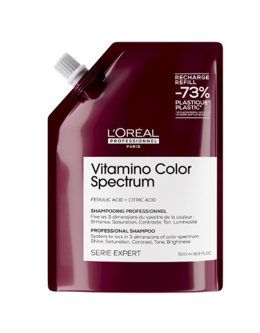 Loreal vitamino color spectrum бессульфатный шампунь refil 500 мл БС
