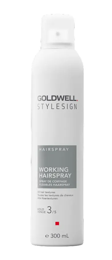 Goldwell stylesign working hairspray лак-блеск для волос средней фиксации 300 мл фор