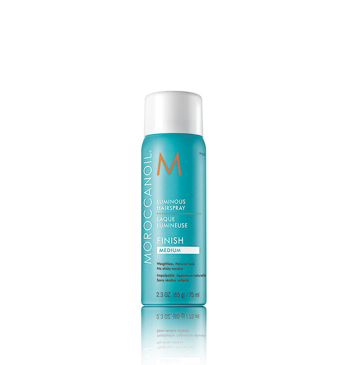 Moroccanoil лак для волос сияющий эластичной фиксации luminous finish hairspray 75мл