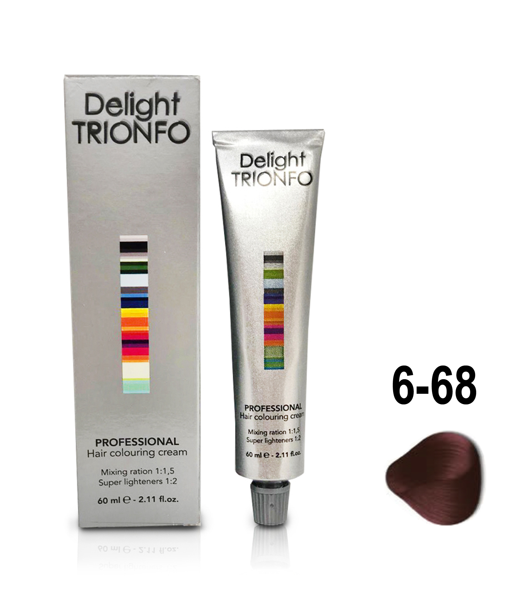 Constant delight trionfo стойкая крем-краска 6-68 60мл