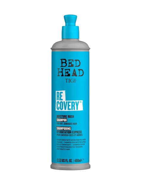 Tigi bed head recovery moisture rush шампунь увлажняющий для сухих и поврежденных волос 400мл