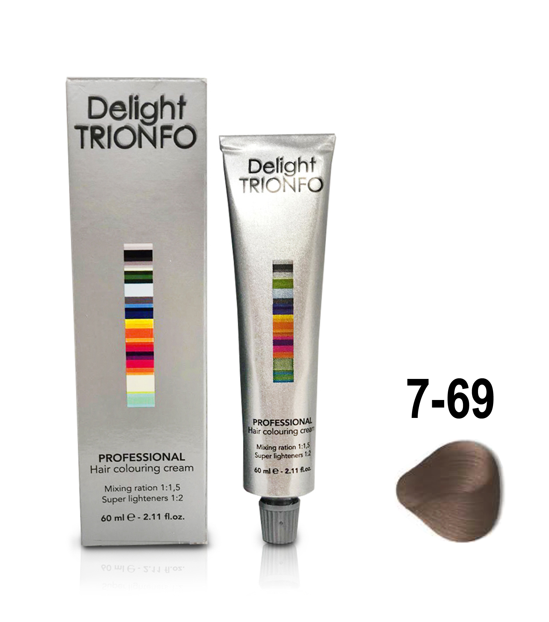 Constant delight trionfo стойкая крем-краска 7-69 60мл