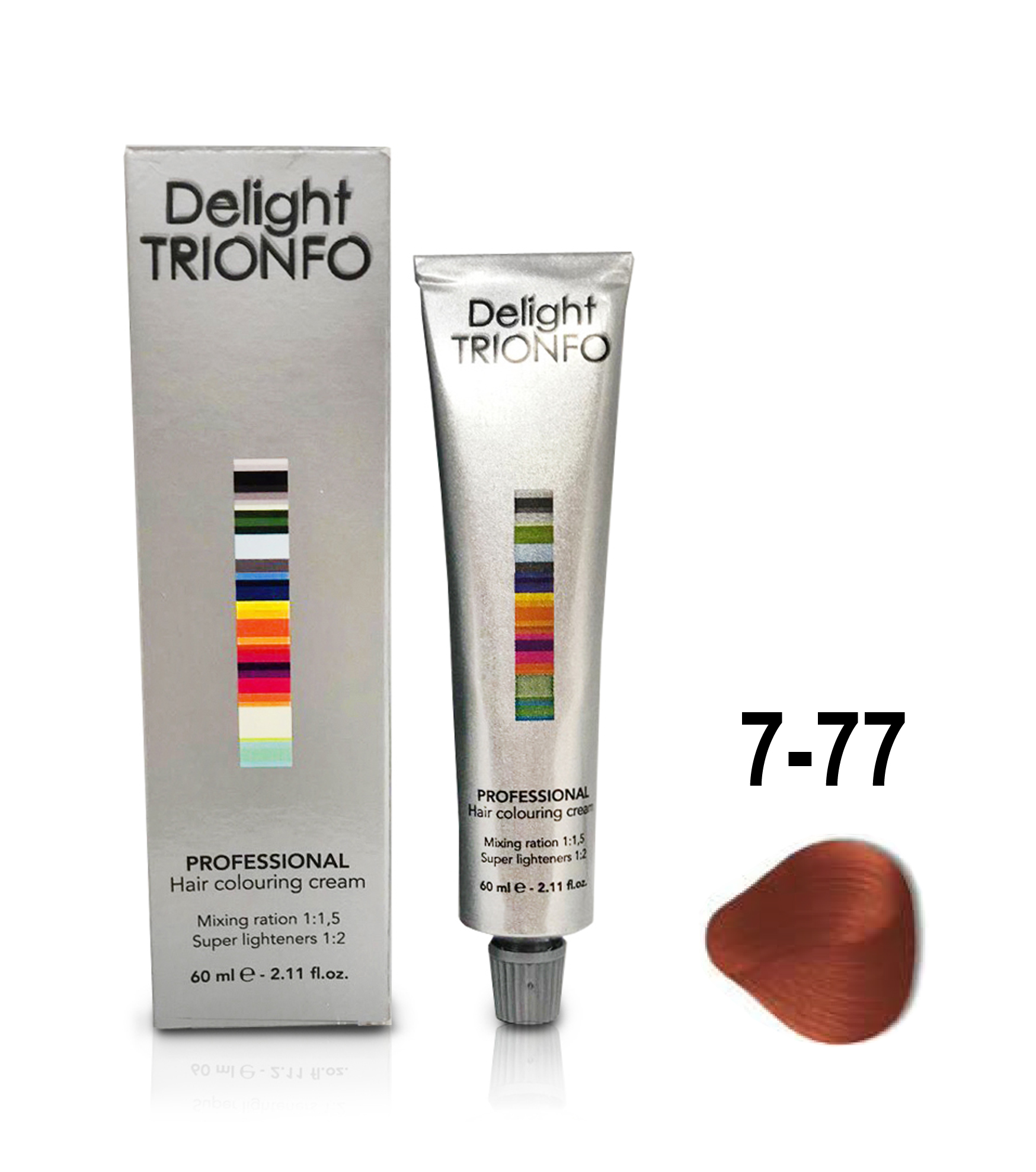 Constant delight trionfo стойкая крем-краска 7-77 60мл