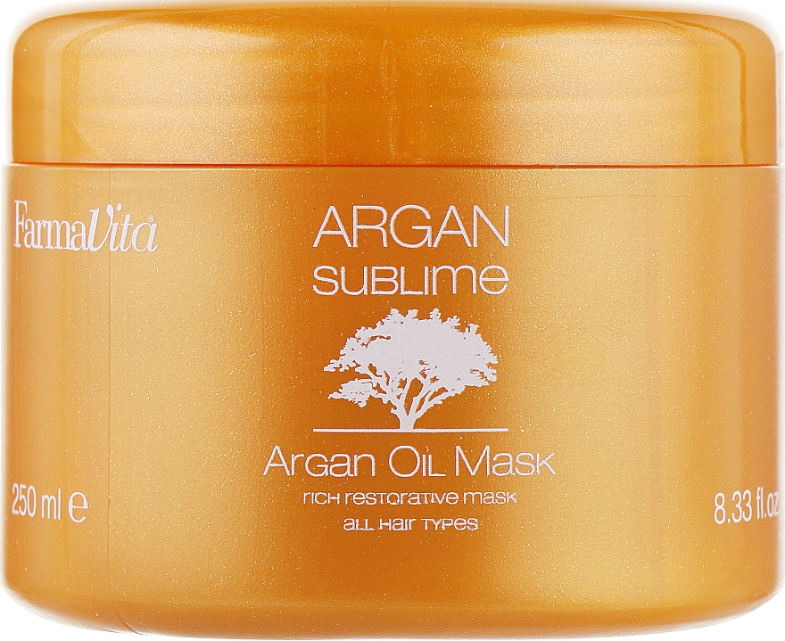 Farmavita argan sublime маска с аргановым маслом 250 мл