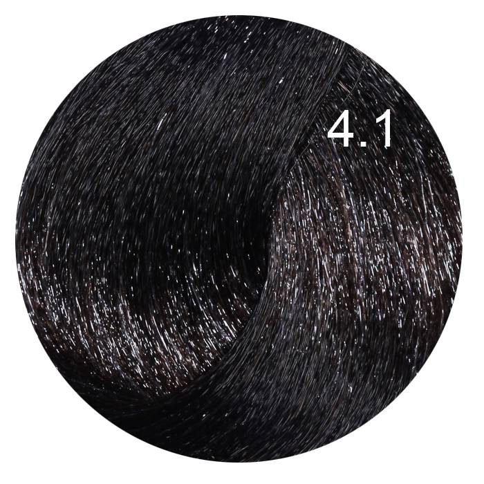 Farmavita life color plus стойкая крем краска 4.1 каштановый пепельный 100 мл