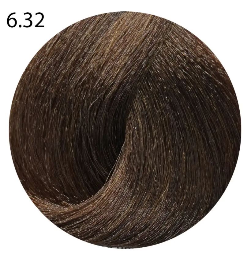 Farmavita life color plus стойкая крем краска 6.32 темный блондин золотистый ирис 100 мл