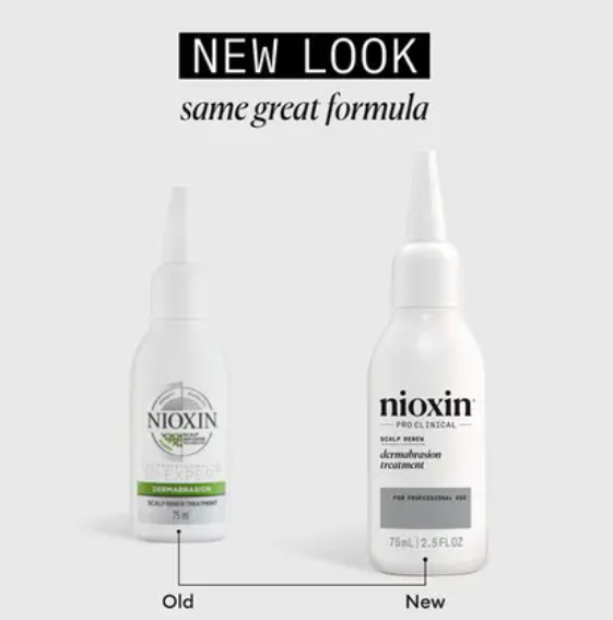 Nioxin 3d expert dermabrasion регенерирующий пилинг для кожи головы 75мл NEW мил