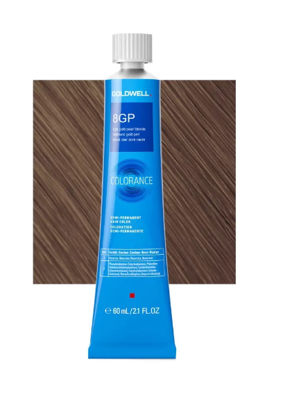 Gоldwell colorance тонирующая крем-краска 8 gp светлый золотисто-перламутровый блонд 60 мл