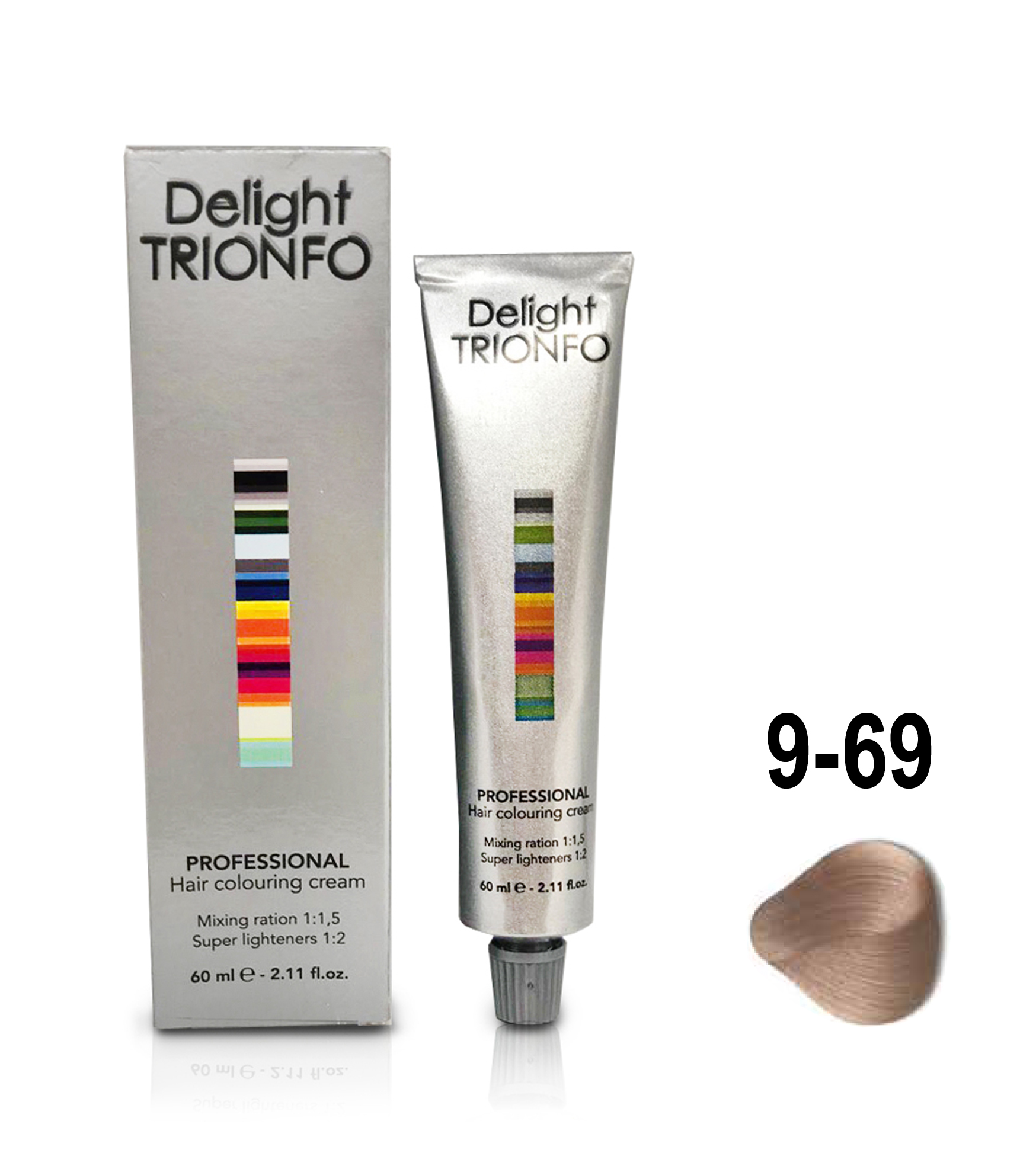 Constant delight trionfo стойкая крем-краска 9-69 60мл