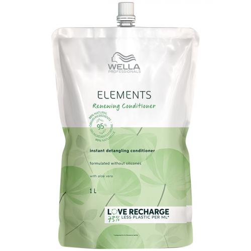 Wella elements обновляющий бальзам рефил-упаковка 1000мл БС
