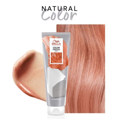 Wella color fresh маска оттеночная персиковые румяна peach blush 150мл (дг)