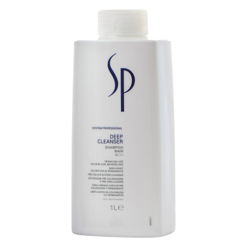 Wella sp deep cleanser шампунь для глубокого очищения волос 1000мл_АКЦИЯ_12