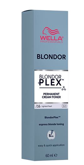 Wella blondorplex тонер для волос /81 бледное серебро 60 мл (дг)