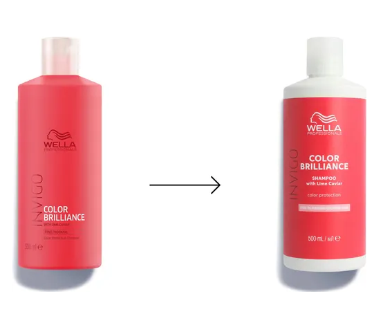 Wella Invigo color brilliance шампунь для защиты цвета окрашенных нормальных и тонких волос 500мл мил