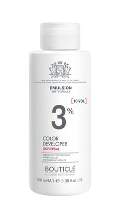 Bouticle developer окисляющая эмульсия 3 % 100 мл ЛС